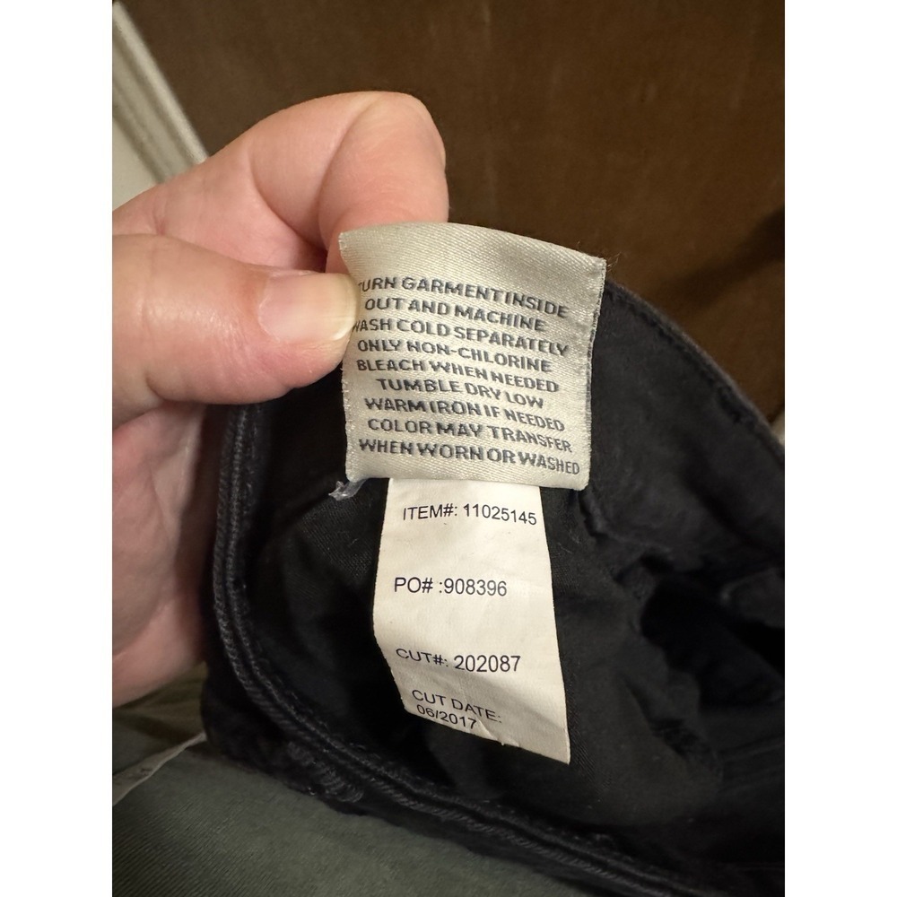 Torrid Black Pencil Mini Skirt Distressed Floral Embroidered Stretch Sz 24 Rock - Picture 6 of 7
